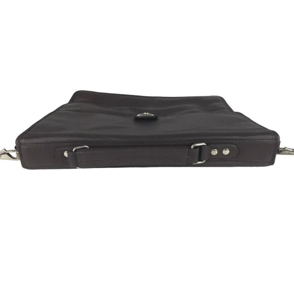 Wilsons The Leather Experts Unisex‎ Adults Brown Genuine Leather Crossbody Bag - Picture 4 of 10